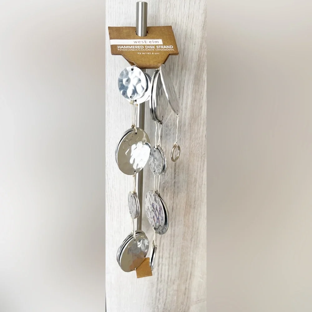 West Elm ♥️ Hammered Disk Strand